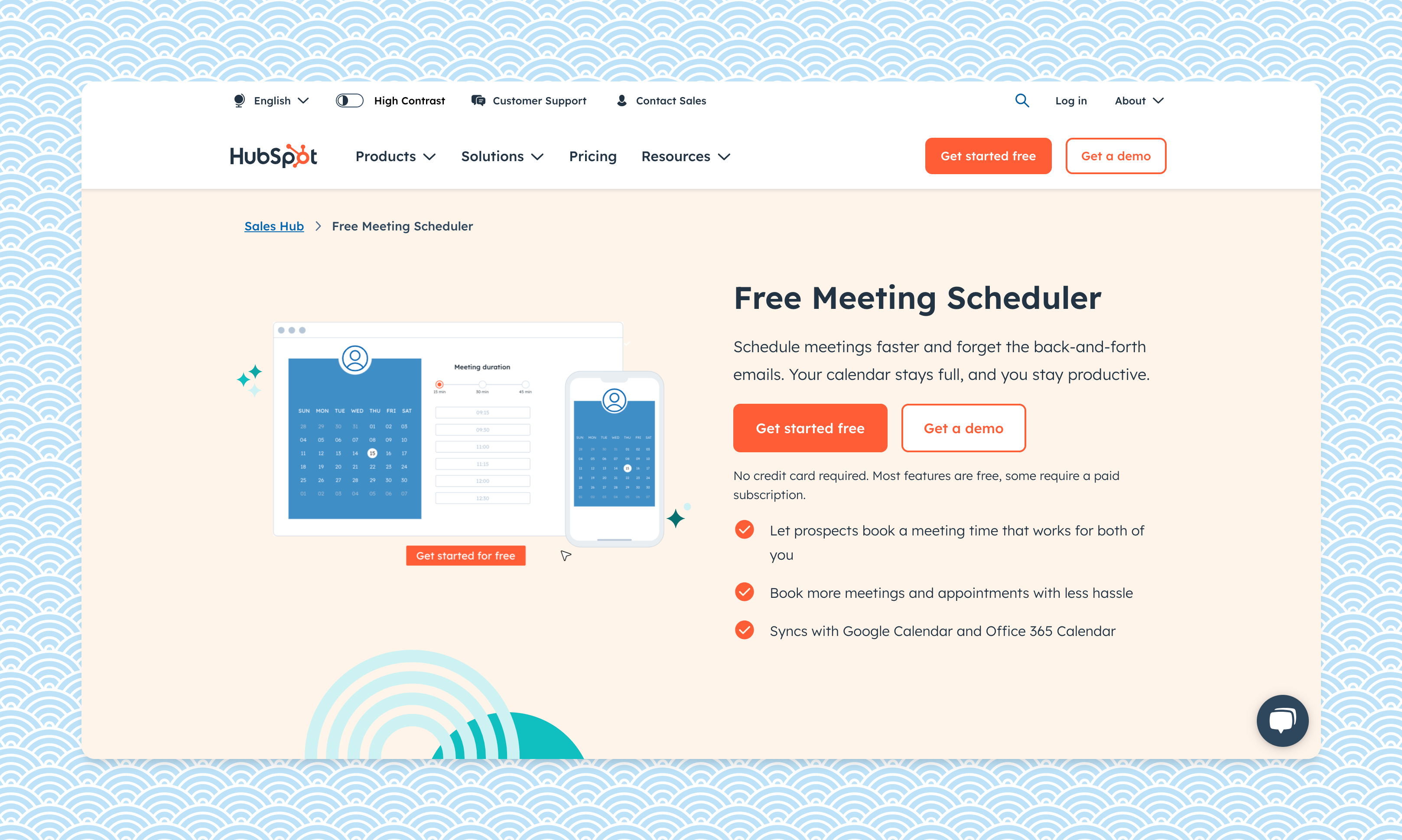 HubSpot Meetings