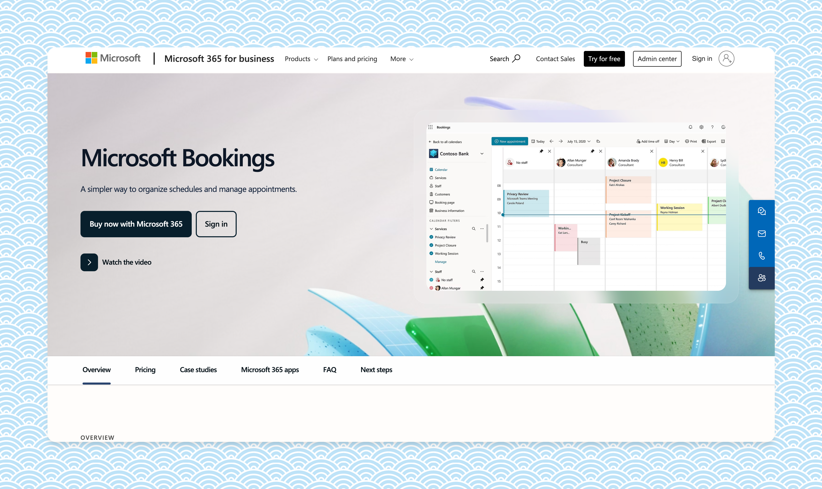 MicrosoftBookings
